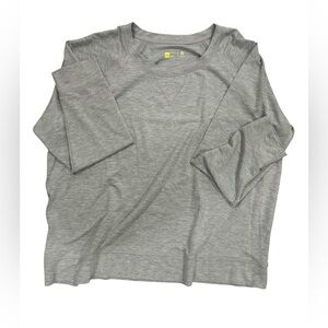 Women’s Xersion Athleisure-style long-sleeve lightweight crewneck XXL